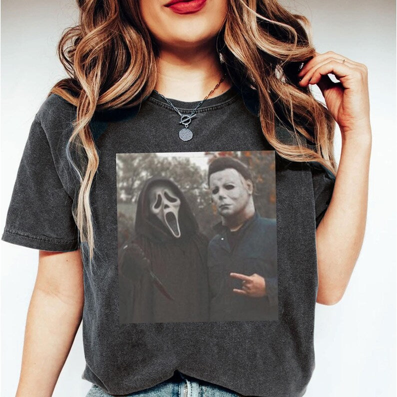 S & M Halloween tee