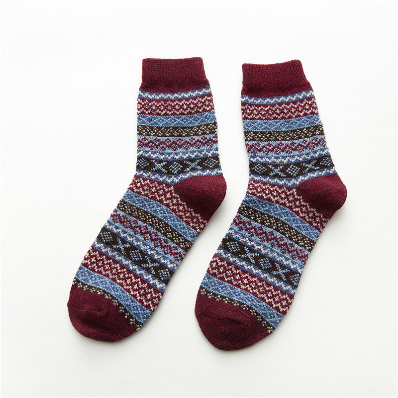 Set of 5 Winter Wool Socks