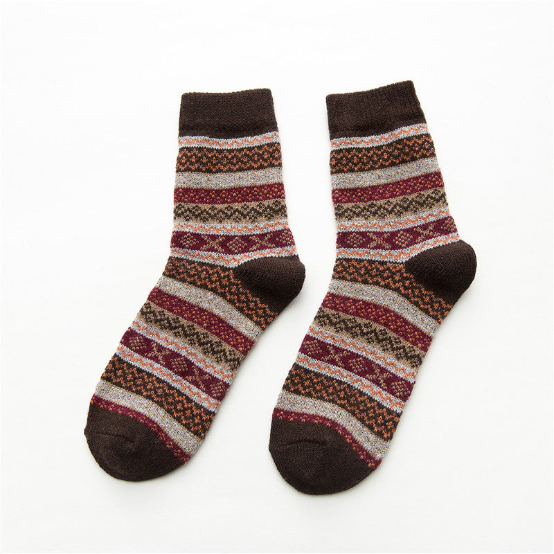 Set of 5 Winter Wool Socks