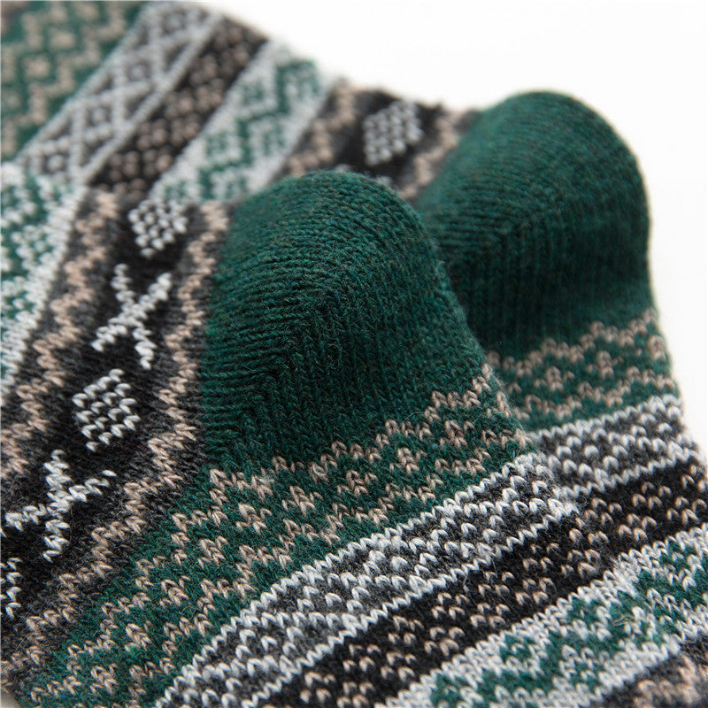 Set of 5 Winter Wool Socks