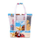 Outdoor Portable Mesh Picnic Beach Bag-30