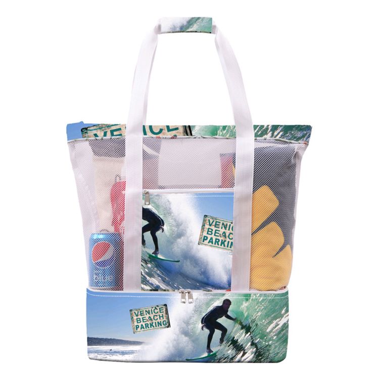 Outdoor Portable Mesh Picnic Beach Bag34